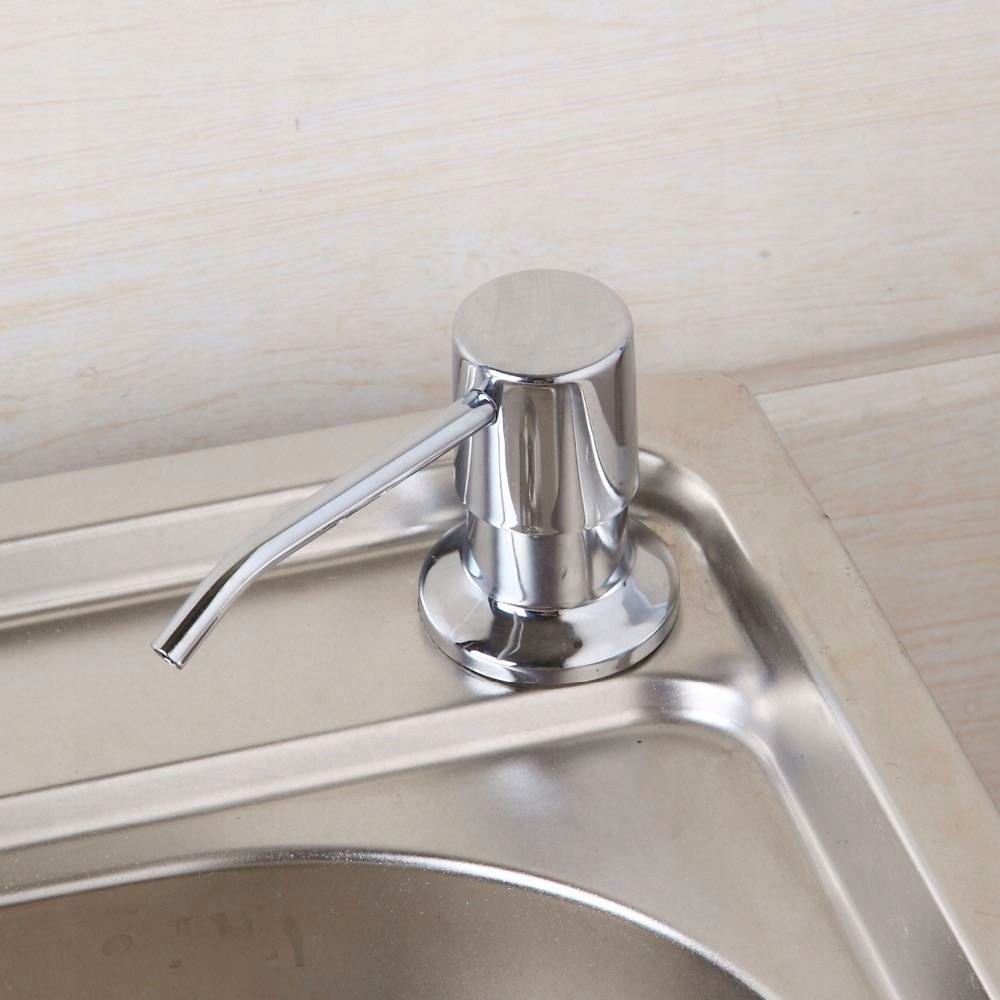 DOZOWNIK NA PŁYN DO NACZYŃ DO KUCHNI DO ZLEWU DO ZLEWOZMYWAKA CHROM EAN (GTIN) 5900718600651