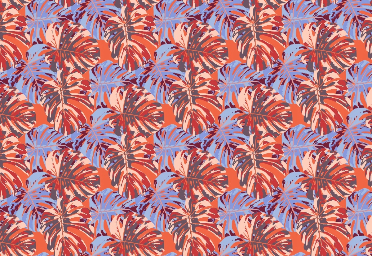 

Tapeta Flizelinowa Tropikalne liście - 152x104