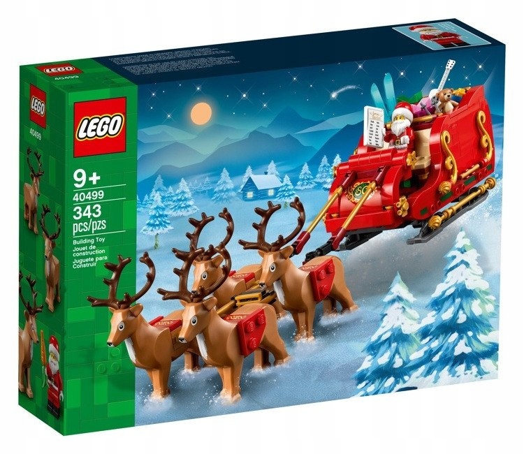 Lego Iconic 40499 Santovy sáně