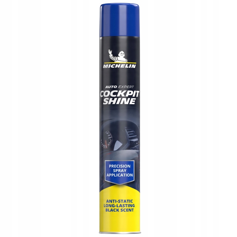Michelin Cockpit Black Środek Do Czyszczenia Kokpitu Spray 750ML Nabłyszcza