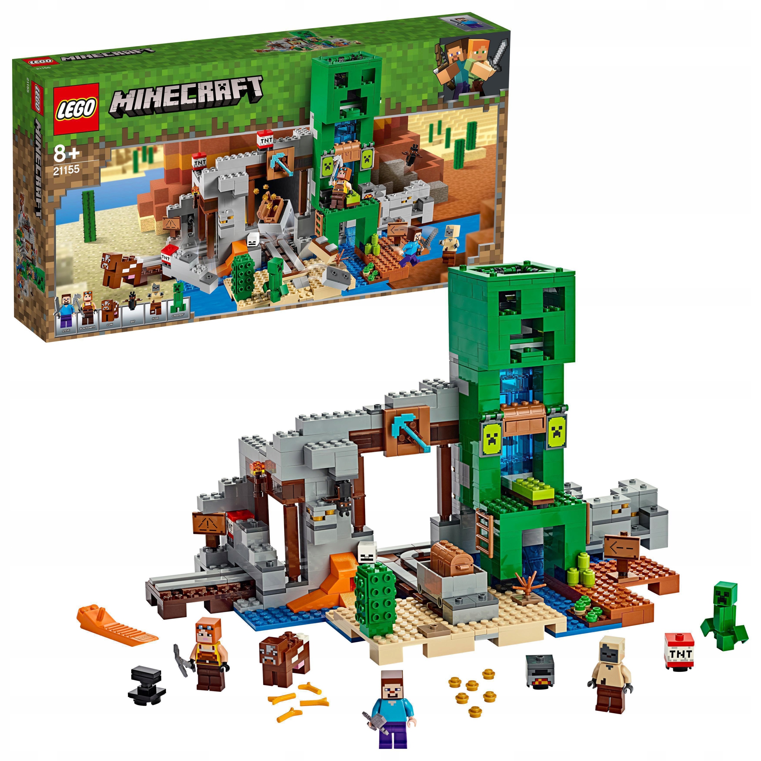 

Lego Minecraft Kopalnia Creeperów 21155