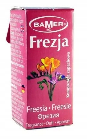 NATURALNY OLEJEK ZAPACHOWY FREZJA BAMER 7ML