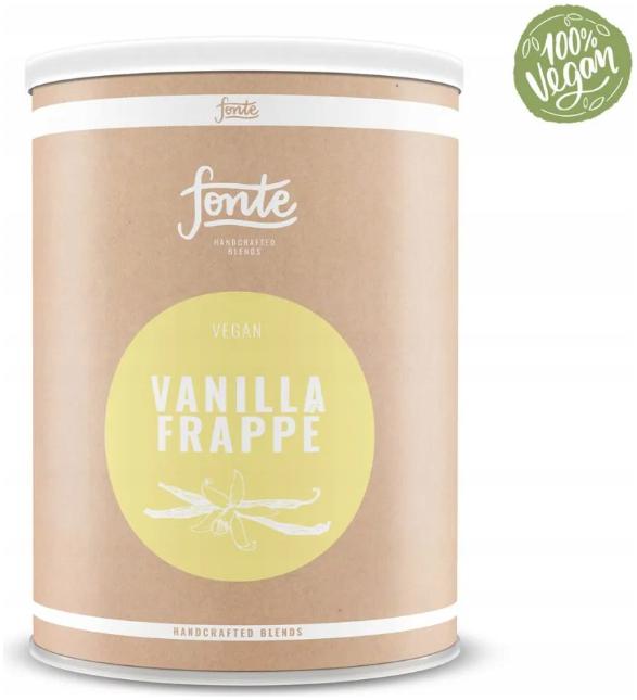 Levně Fonte nápoj základ káva Vanilla Frappe 2 kg 50 porcí