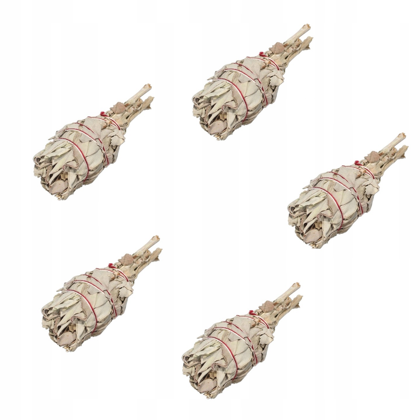 5 x SZAŁWIA BIAŁA PĘCZEK SALVIA APIANA KADZIDŁO