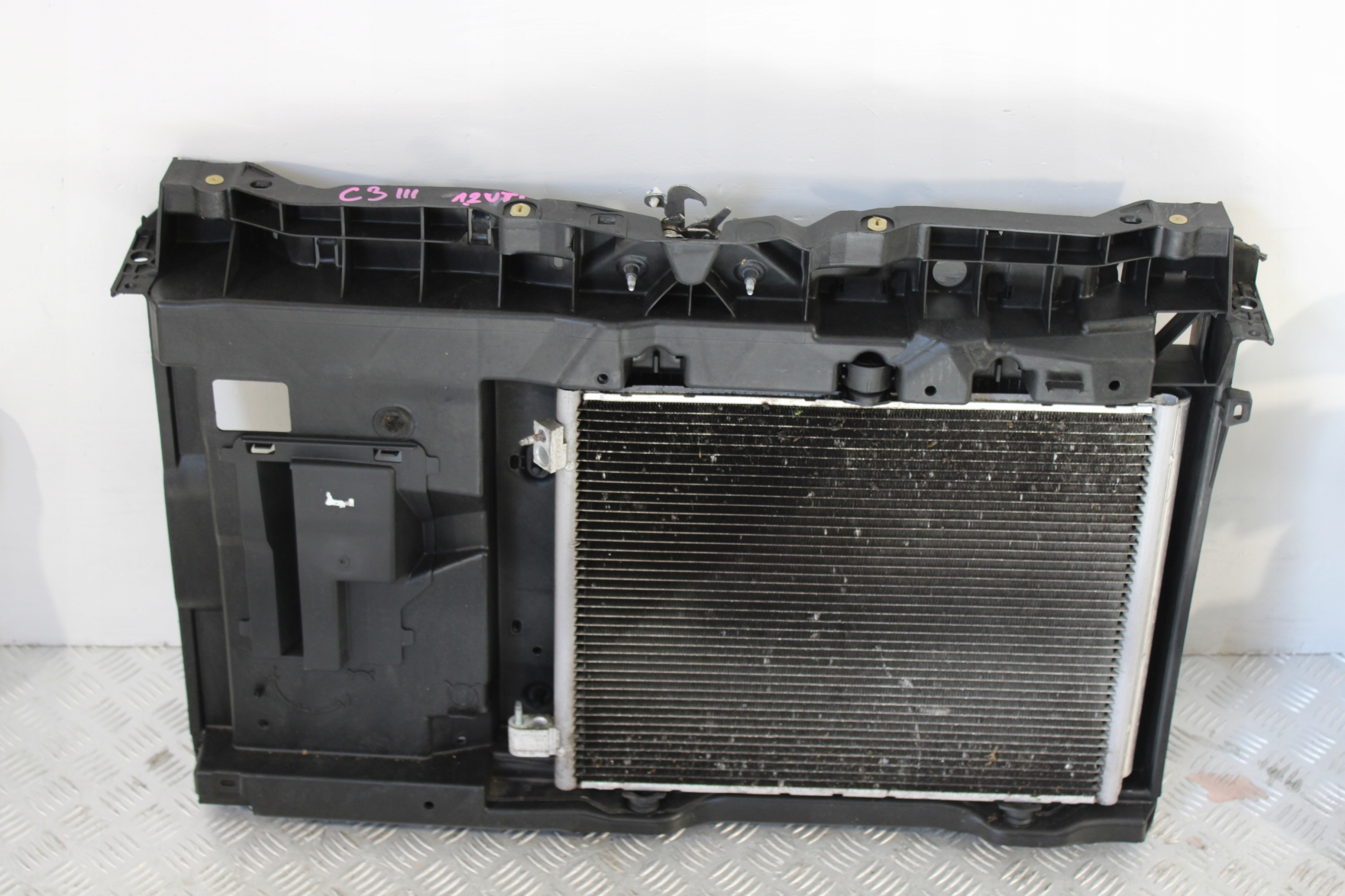 support panel for radiators front pillar radiator CITROEN C3 III 3 1,2 VTI