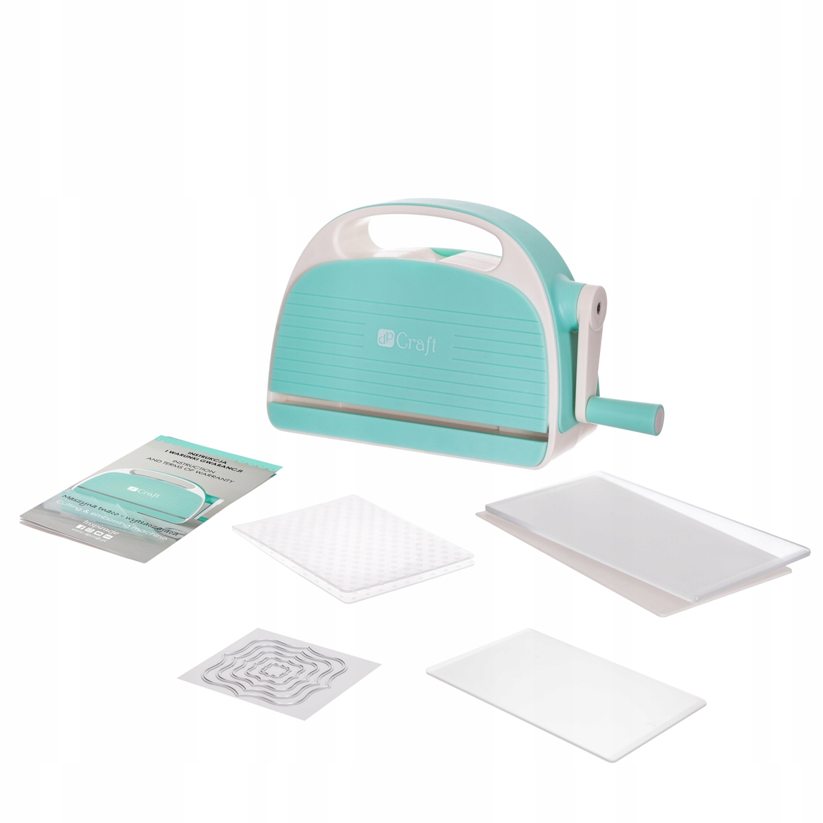 Řezací a vytlačovací strojek startovací sada DpCraft scrapbooking