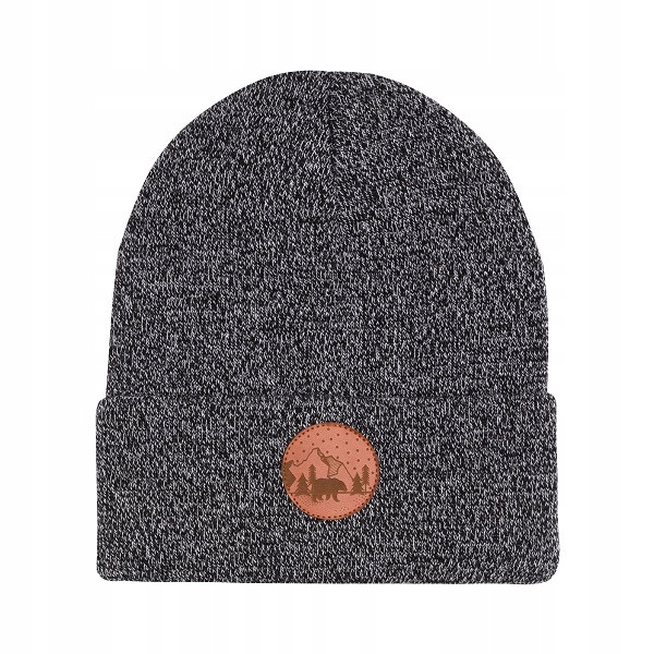 

Czapka Beanie melanż 100% bawełna Kabak