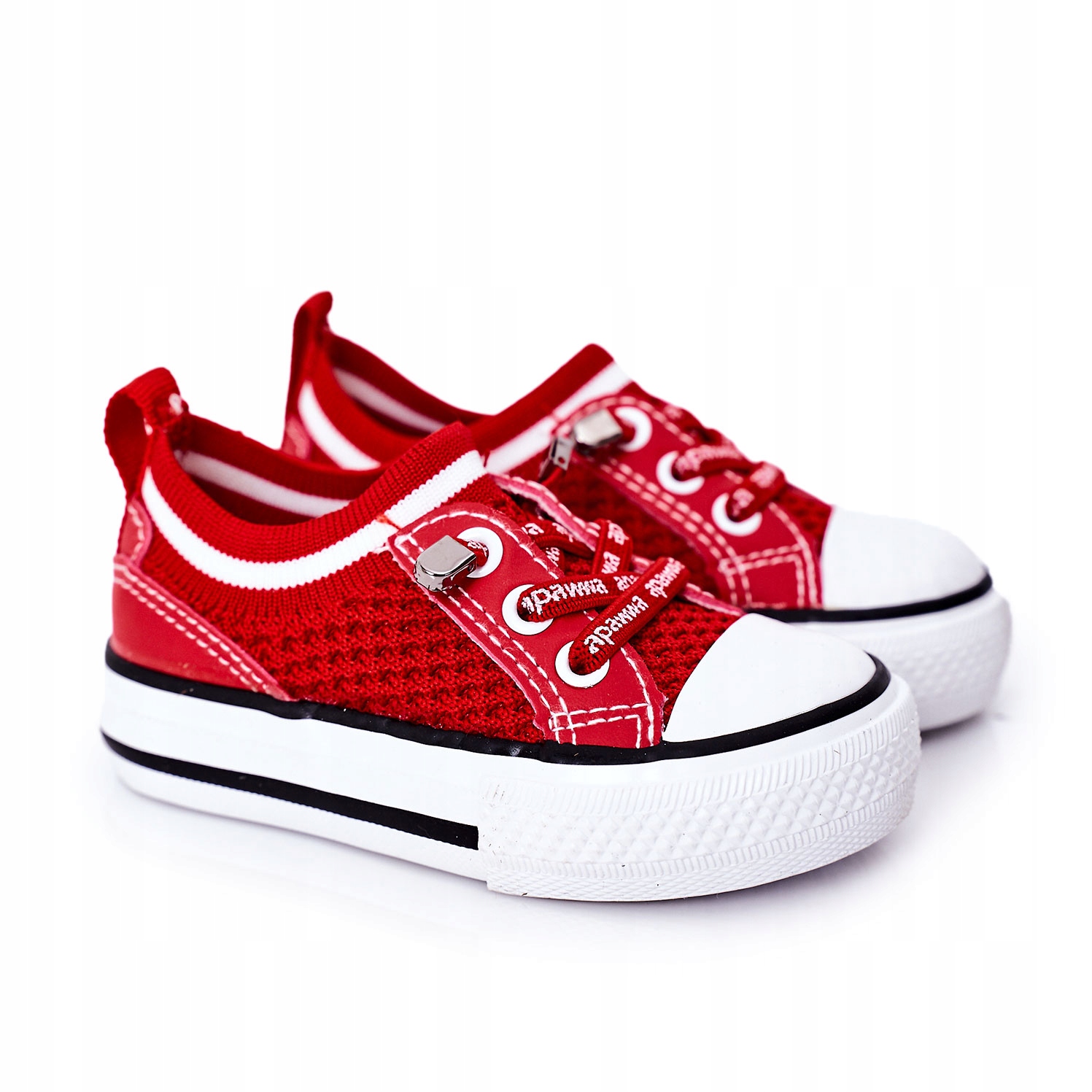 

Dziecięce Przewiewne Trampki Tenisówki Czerwone 19