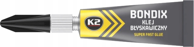 

K2 Bondix Fast Szybkoschnący klej 3g B1000