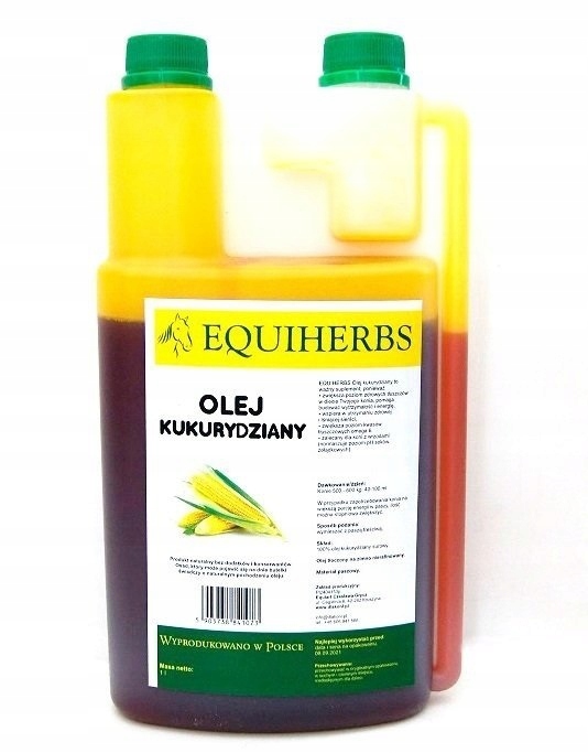 Olej Equiherbs Olej kukurydziany 1L