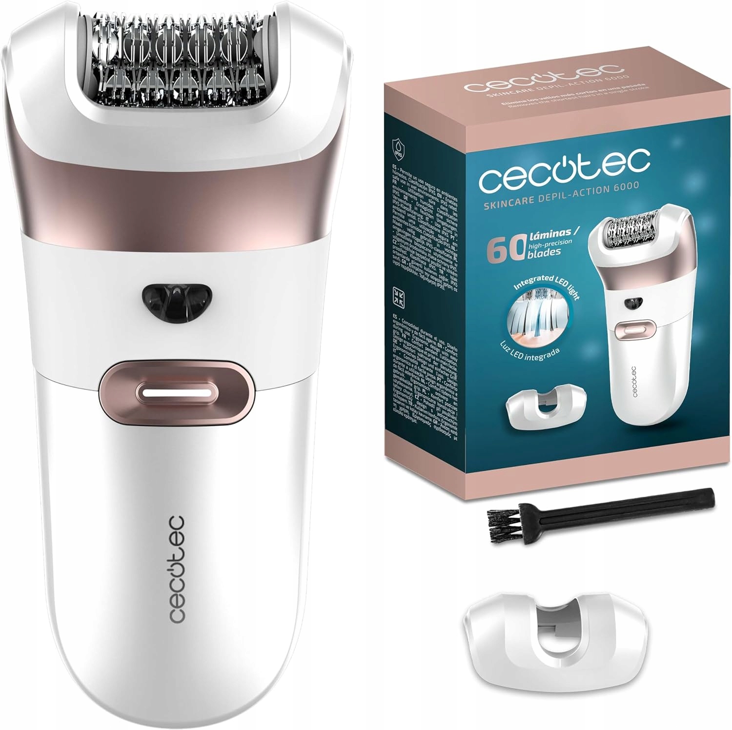 Depilator Cecotec Bamba SkinCare Depil-Action 6000 – skuteczna depilacja