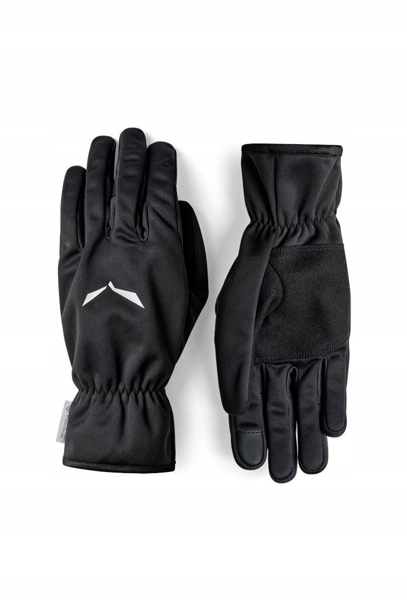 Salewa ветрозащитные перчатки WS EPE Finger Gloves 0910 Black Out