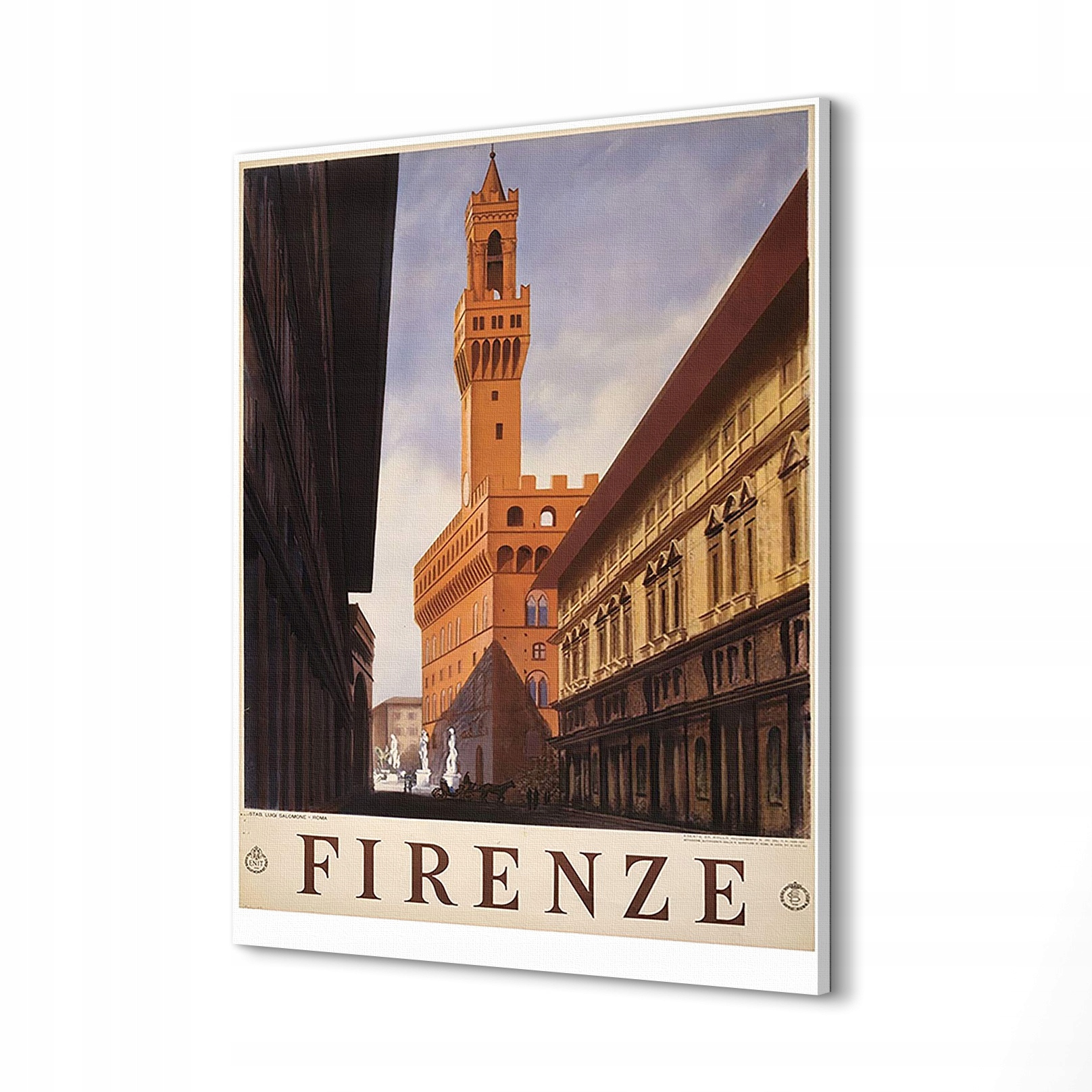 Interiérové plátno Firenze město architektura 40x60