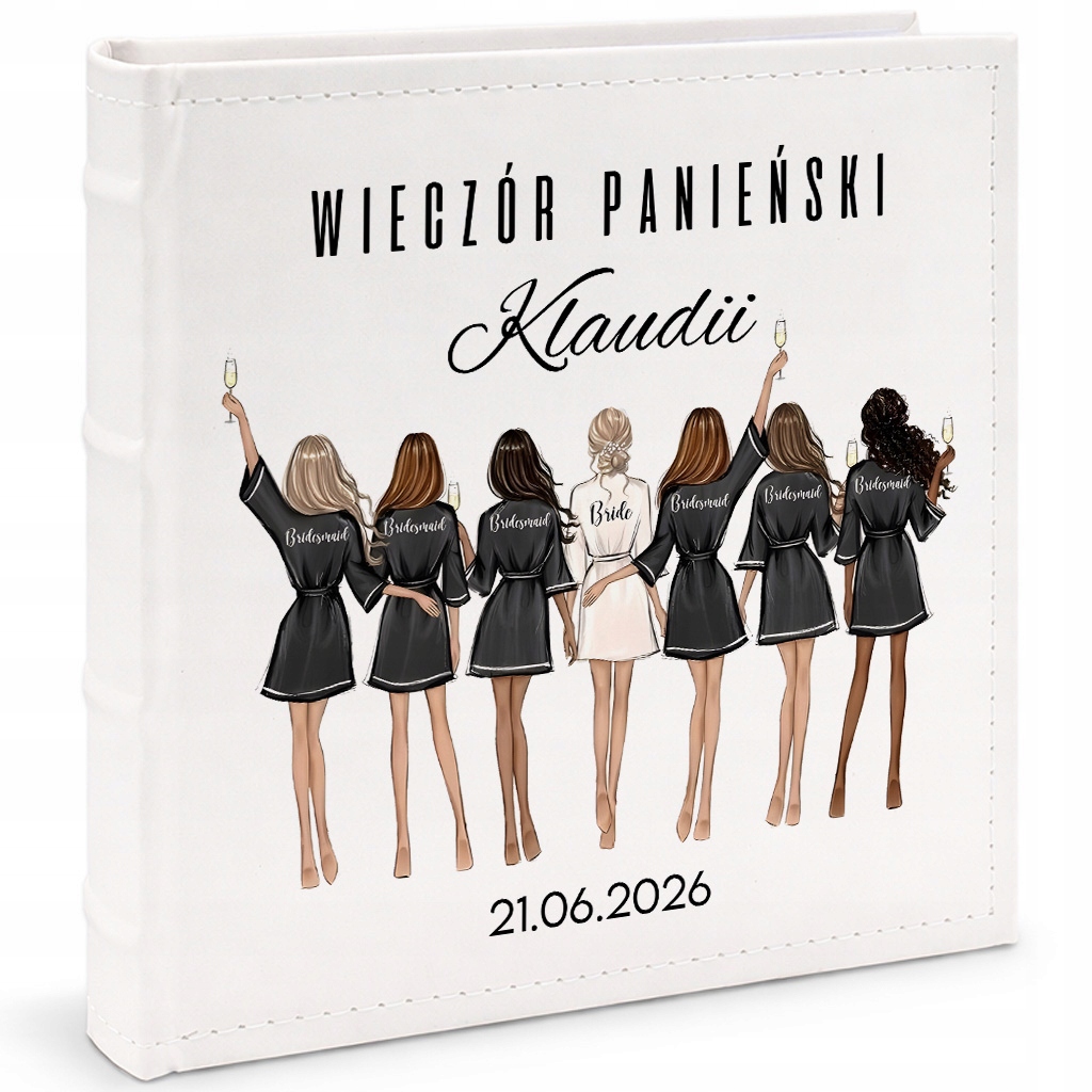 Kožený album 10 cm x 15 cm Fotografie Rozlučka Se Svobodou *jméno Datum* Na Dárek