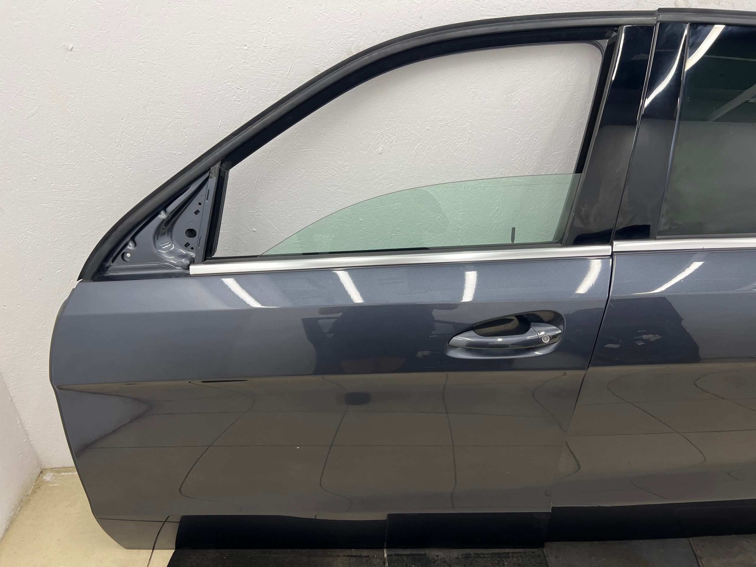 door left front complete MERCEDES ML W166 original LAKIER 755 (11-15)