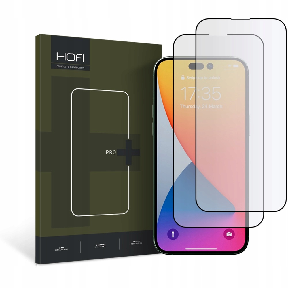 

2-PAK Hofi Szkło Hartowane Do Iphone 14 Pro Max