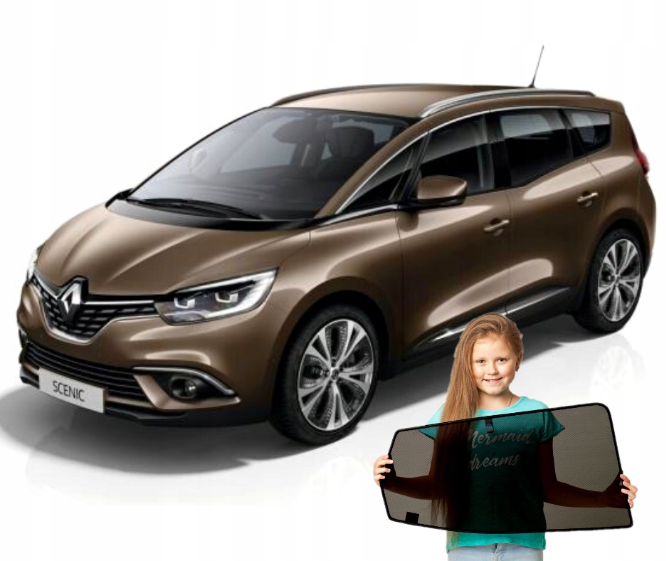 Magnetické clony Renault Grand Scenic 4 IV 2016-2022 RayStop