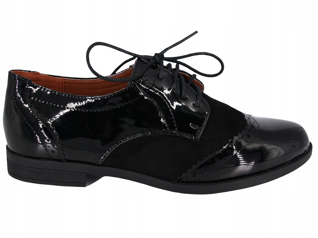 

Mokasyny Półbuty Buty Damskie Czarne E4M633 43