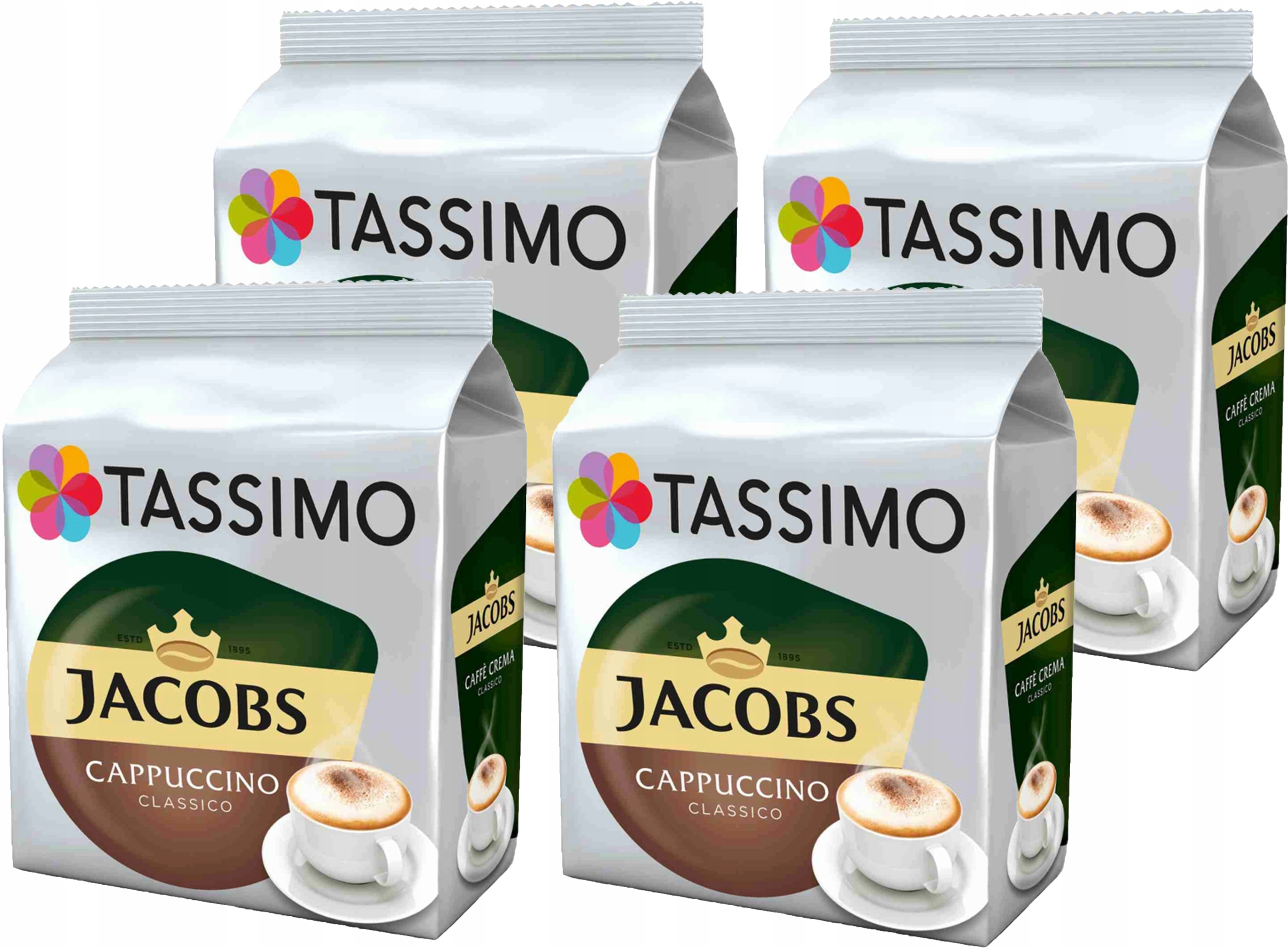 Levně Kapsle Tassimo Jacobs Cappuccino Classico 4 x 8 káv