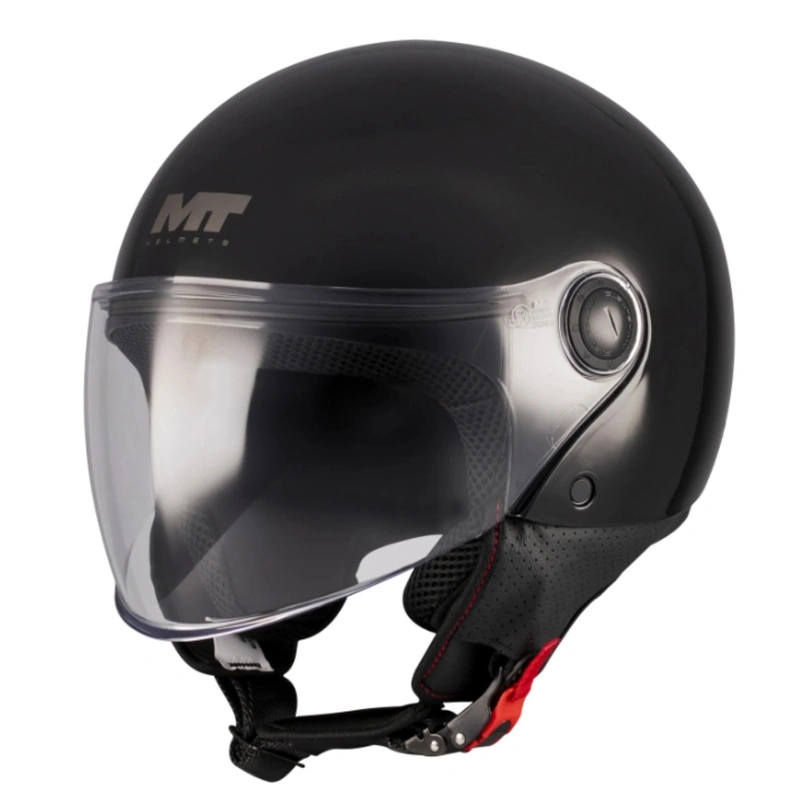 Motocyklová prilba Mt Street S Pure Black čierna Darčeky