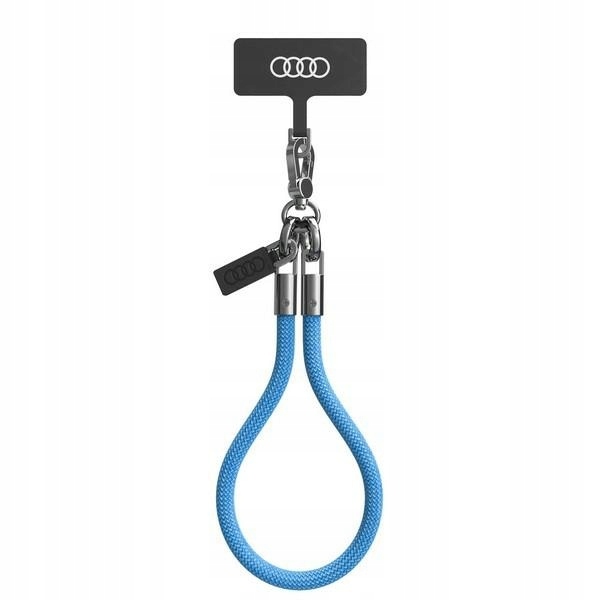 Audi univerzální vodítko pro telefon 28 cm 8 mm modré/modré AU-HSL8-R8/D1-BE