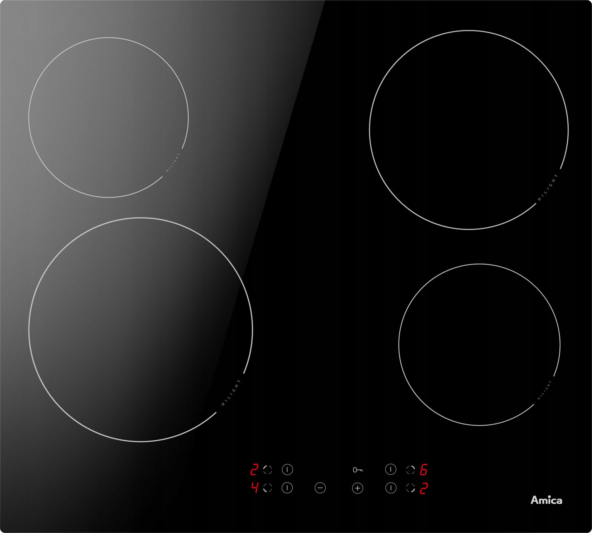 Amica sklokeramická deska Ds 6401 B