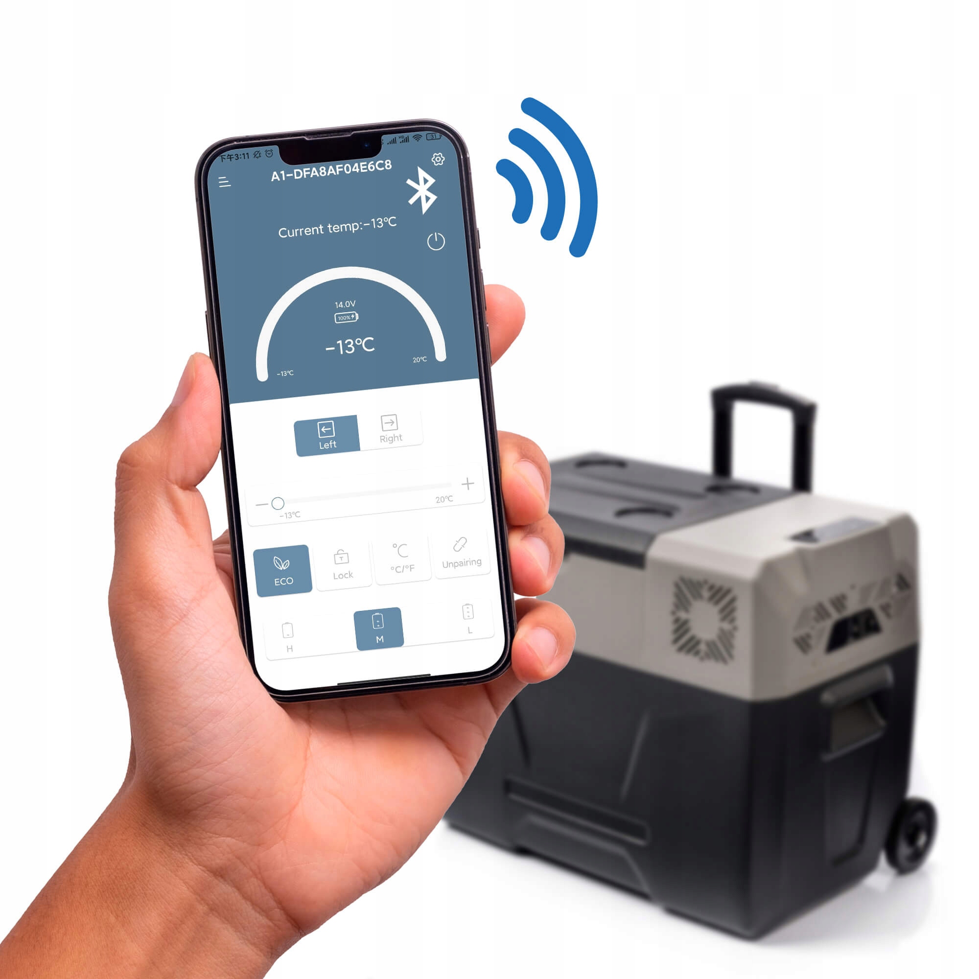 Elektrická Přenosná Kompresorová Turistická Chladnička Meteor CX40