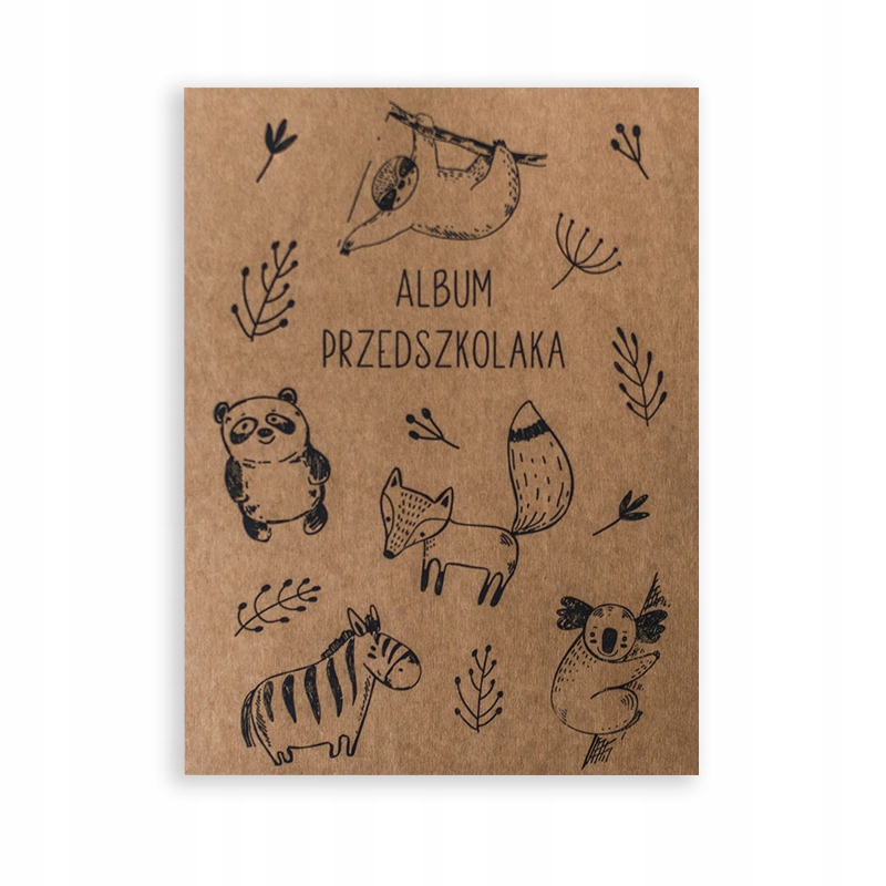 

Mini album Przedszkolaka 15x23cm kraft 15X21cm