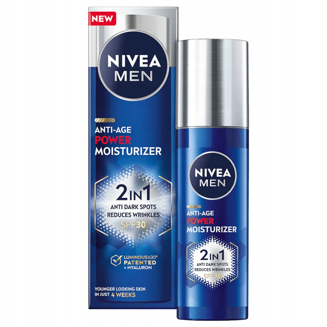 Nivea Men Anti-age Power krém proti vráskám pro muže