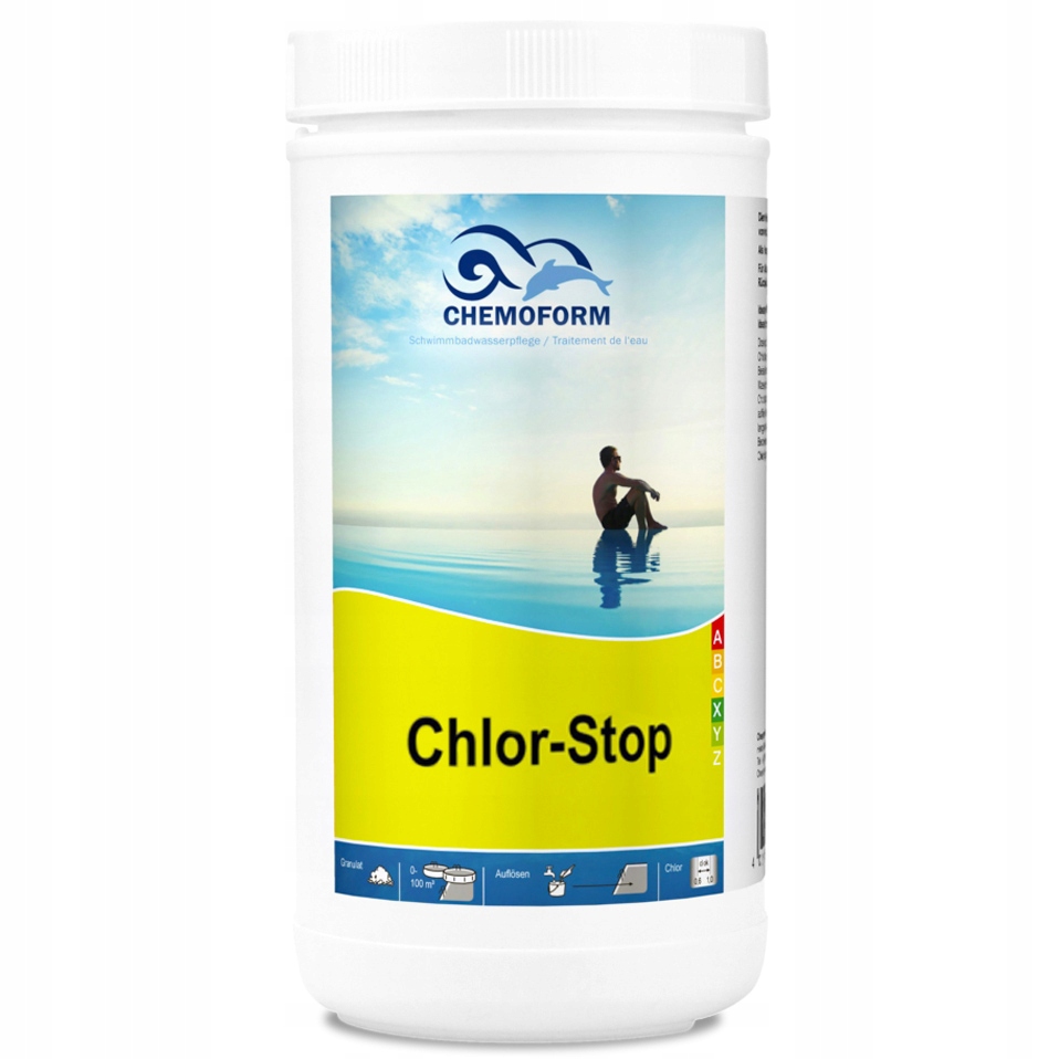 

Chemoform Chlor Stop Basen Usuwa nadmiar Chloru 1K