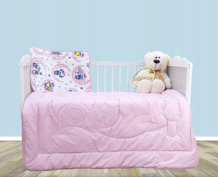 Komplet pościeli dziecięcej bawełna pikowanie 130x100cm