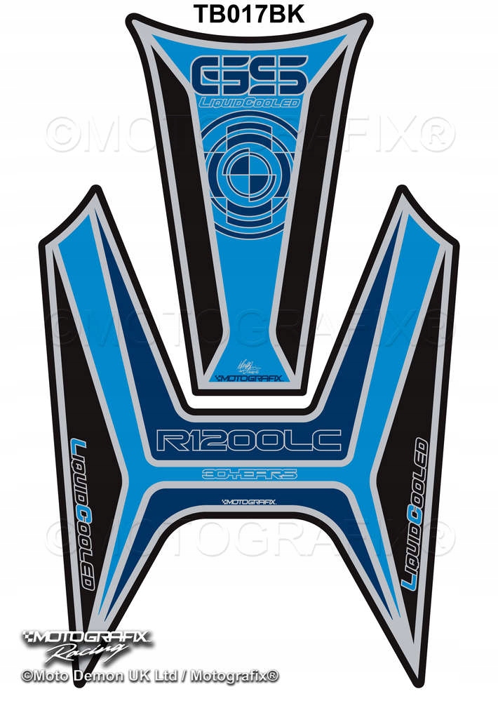TANKPAD MOTOGRAFIX BMW R1200GS LC 2013-2016