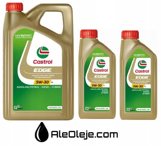 CASTROL EDGE TITANIUM FST 5W30 LL 7L + ZAWIESZKA