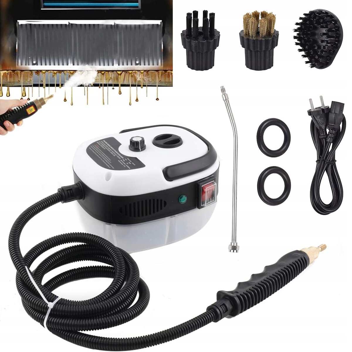 Odkurzacz Parowy o Wysokiej Temperaturze i Wysokim Ciśnieniu,Okap Kuchenny