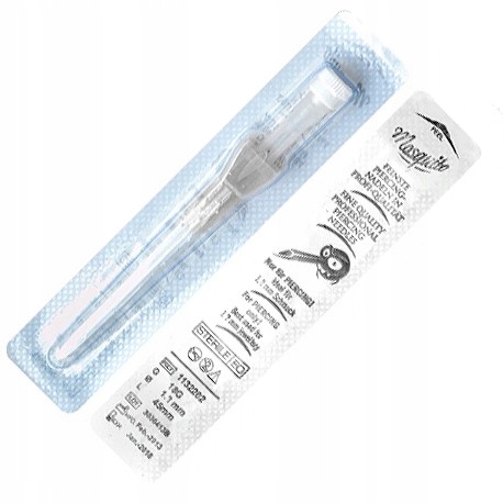 

Igła do piercingu Mosquito 1,7 mm szary