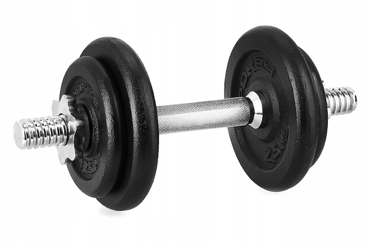 Litinové činky Spokey 10 kg nastavitelné