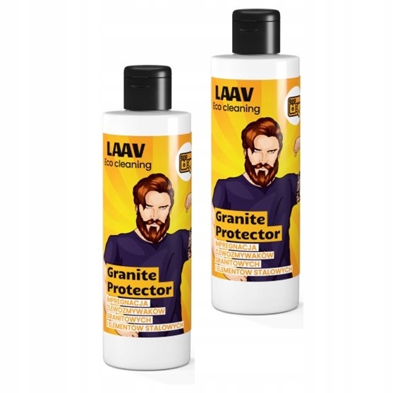 Levně Čistič impregnace Granitových Dřezů Kamene Oceli Laav x2