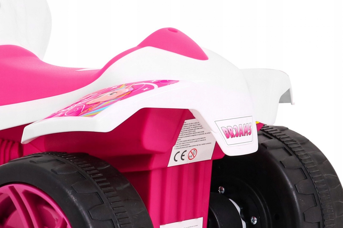 QUAD MOTOR MOTOREK NA AKUMULATOR DLA DZIECI Maksymalne obciążenie 30 kg