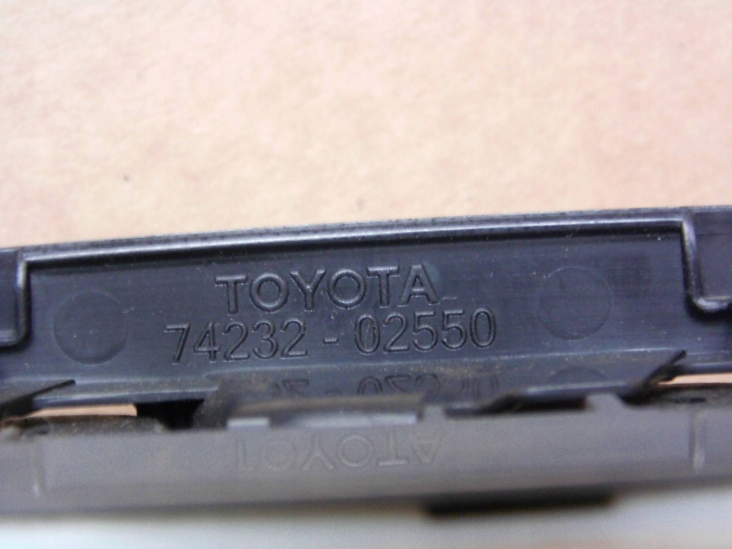 Toyota Auris and panel window control switch left front front 74232-02550