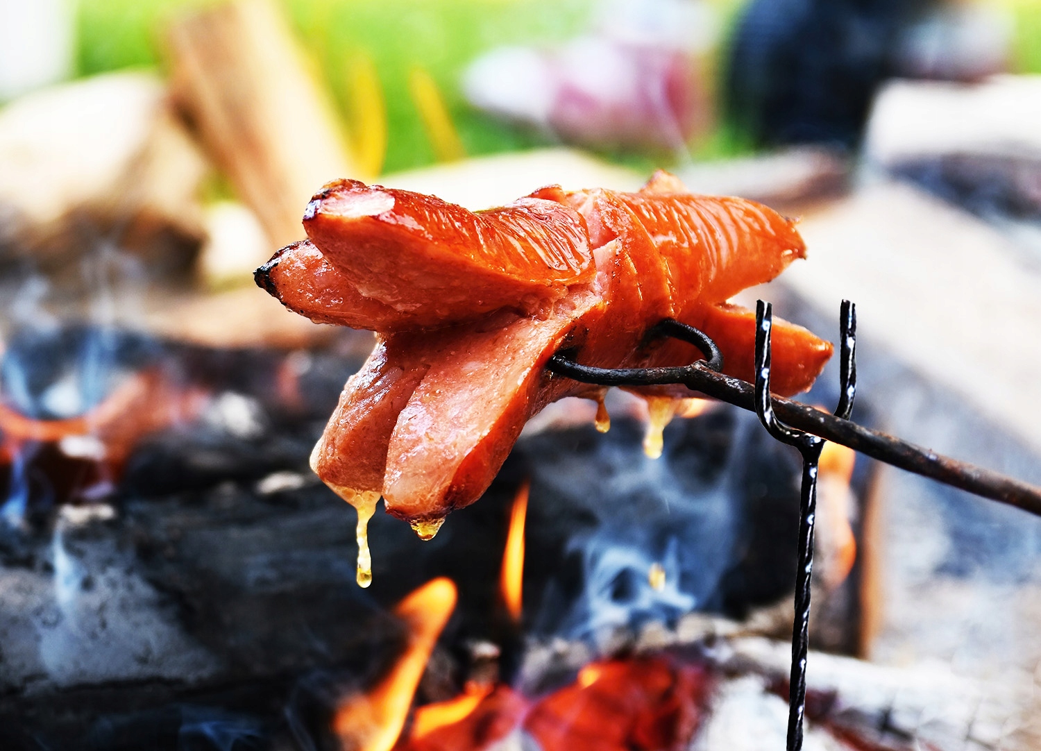 Widełki do ogniska KIJE 100 cm WIDEŁKI KIJE NA OGNISKO 10 szt Producent Sigmet