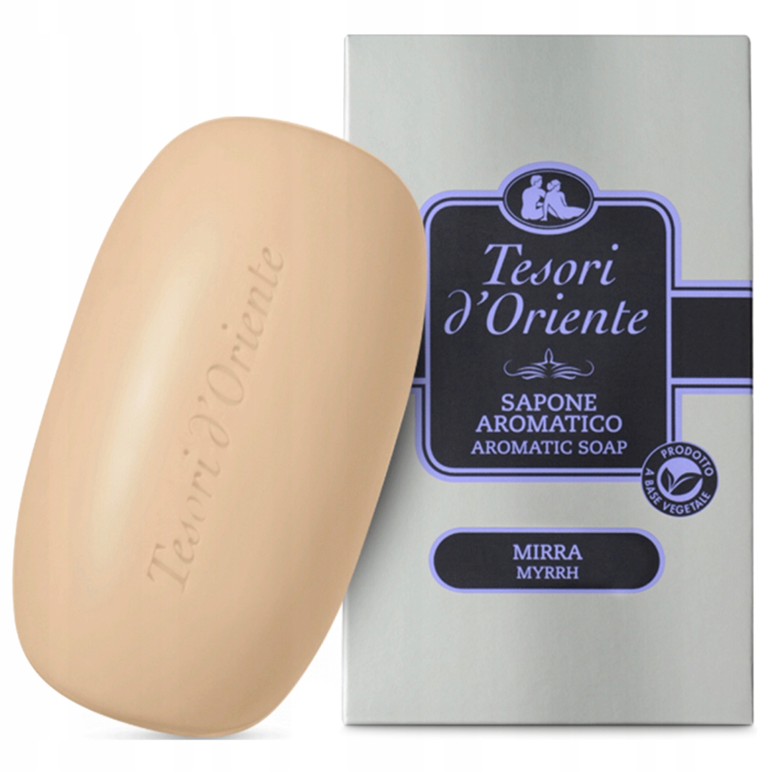Tesori d'Oriente Mirra Mydło w Kostce 125 g — 2