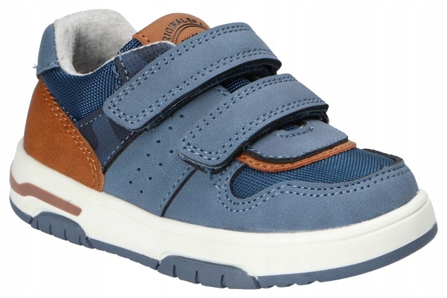 American Club XD134 Adidasy Buty Dziecięce Na Rzepy Wkładka Skórzana Nv 27