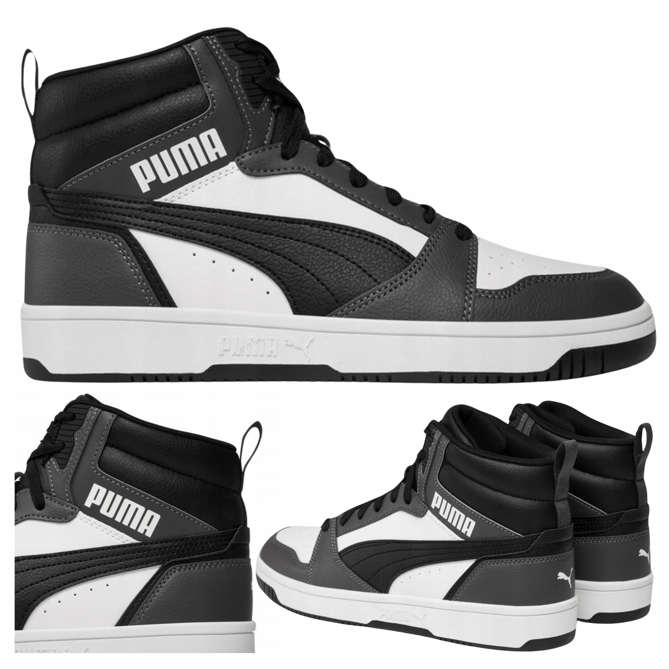 Pánské vysoké kožené pohodlné boty Puma Rebound V6 392326 03 Vel. 44