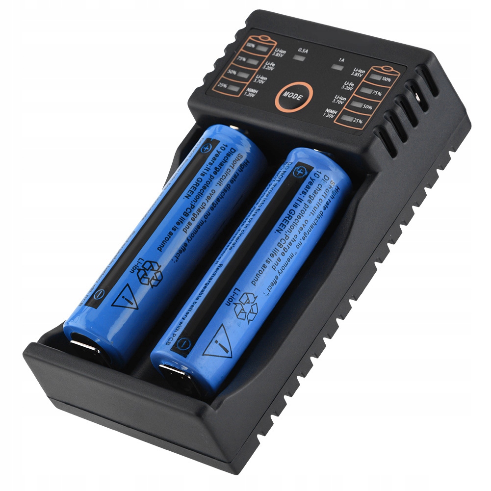 LIITOKALA LII-202 ŁADOWARKA OGNIW AKUMULATORÓW LI-ION/IMR 18650 DC 5 V