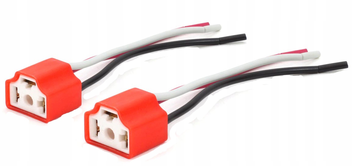 

Kostka Żarówki Ceramiczna Oprawka Gniazdo Wtyk H4