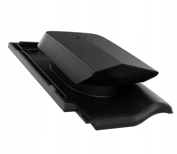 Odvětrávač Pro Braas Rubín 9V Černý