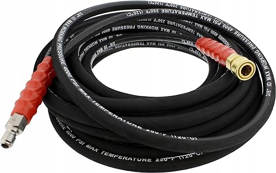 Hadica pre vysokotlakový čistič – 3/8 palca Hadica pre vysokotlakový čistič Odolná 3200 psi 10 m