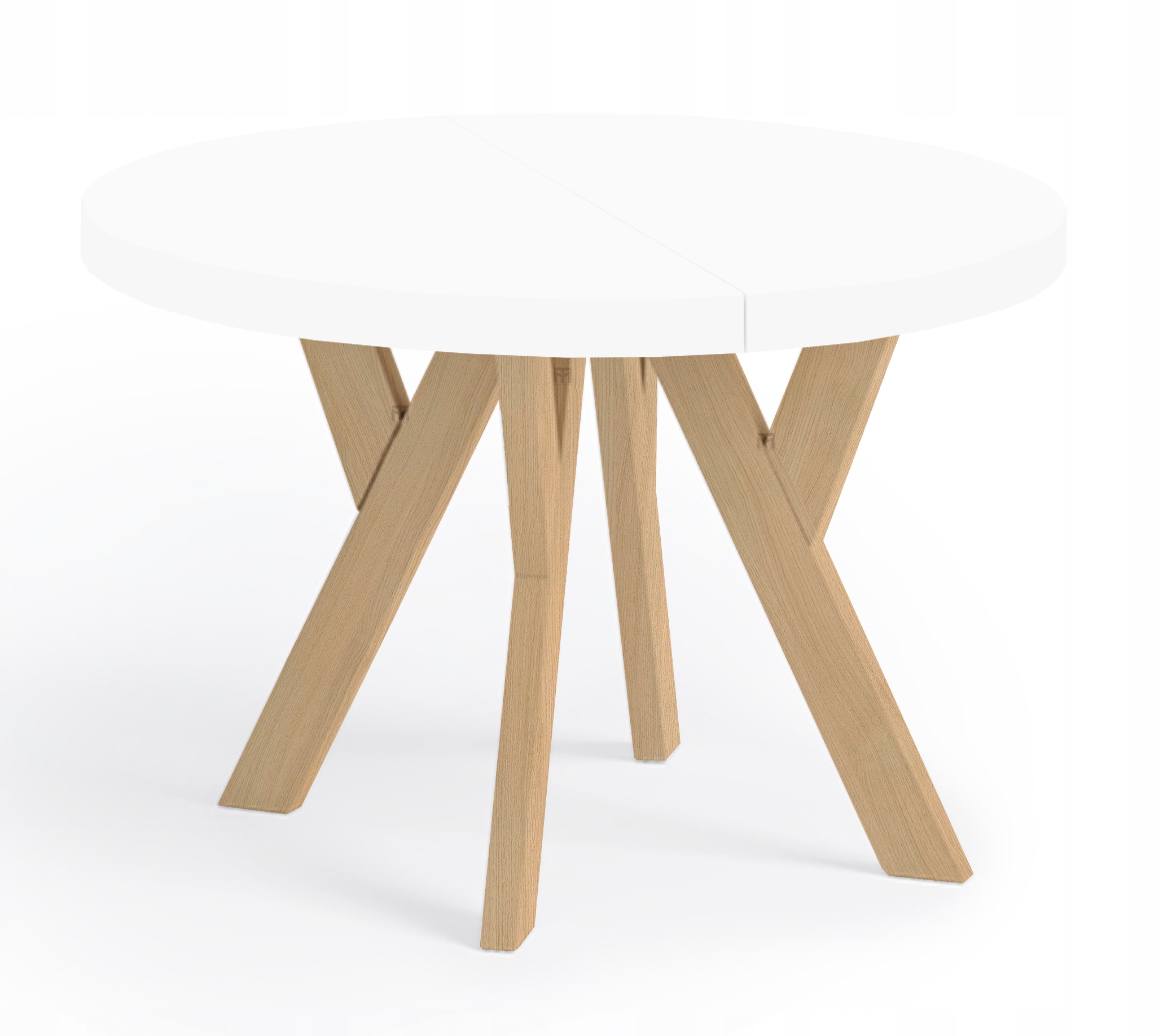 OKRĄGŁY STÓŁ PERO 110/210 rozkładany LOFT EAN (GTIN) 5904689130247