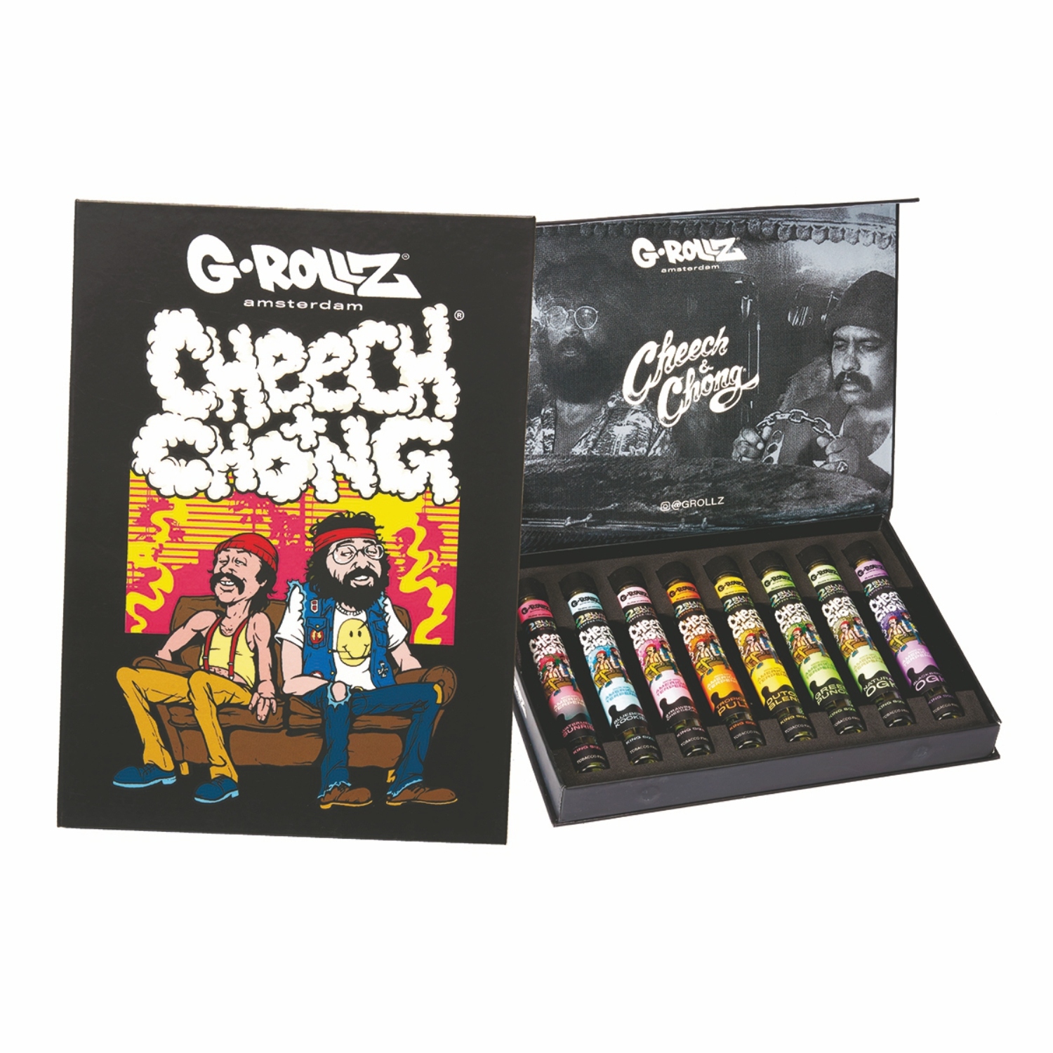 Zestaw prezentowy Cheech & Chong Wrapy konopne