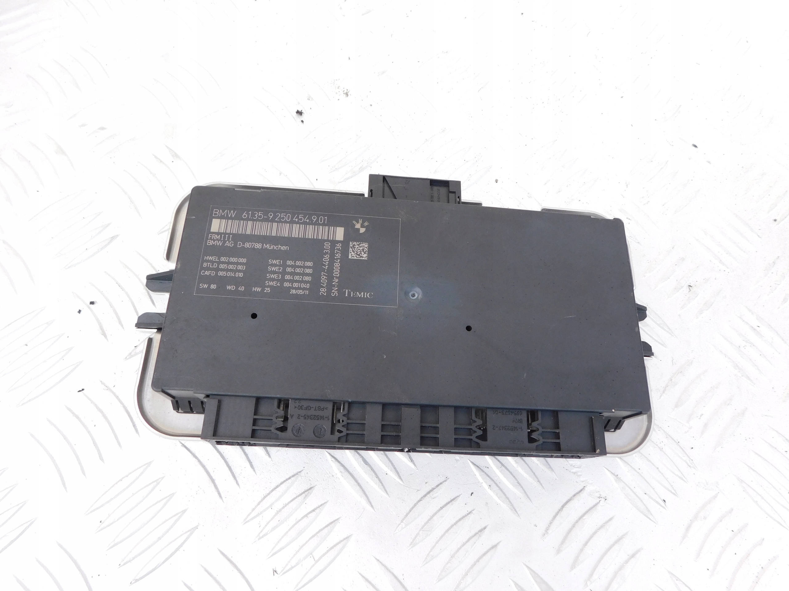 BMW F10 F11 modulo luci 9250454
